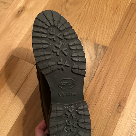 Cheaney Cora Loafer in Black Kudu/Moc Croc Nubuck - Picture 9 of 11